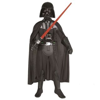Star Wars Darth Vader Deluxe Child Boys Costume FREE SHIPPING