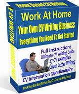   At Home Make Money With Home Based CV Writing, Cover Letter Business