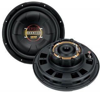 BOSS AUDIO D10F NEW 10 INCH LOW PROFILE SUBWOOFER POLY INJECTION CONE 