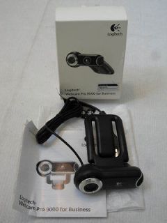 Logitech Webcam Pro 9000 for Business w/HD video NEW IN BOX WOW Must 