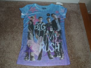   RUSH BLUE AND PURPLE T SHIRT NEW WITH TAGS CARLOS KENDALL JAMES LOGIN