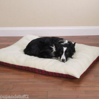 LARGE DOG BED 45 PILLOW WITH WASHABLE BERBER COVER