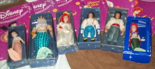 Lot of Little Mermaid DeAgastoni Dolls w/magazines Including HTF 