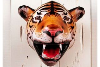 GIANT Wall Mounted Inflatable TIGER HEAD Party Decor