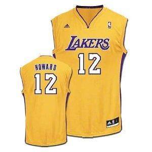 NBA Los Angeles Lakers Dwight Howard Youth Revolution 30 Home Jersey 