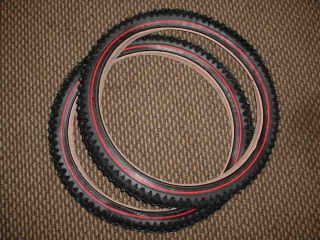 BICYCLE TIRES RED LINE FIT SWING BIKE COLUMBIA  MURRAY OTHERS 20