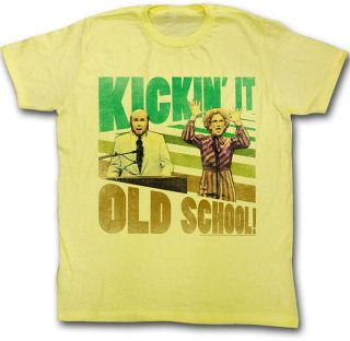 Saturday Night Live SNL Kickin It Old School TV Show Adult T Shirt Tee