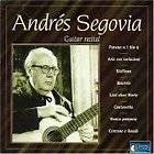 Genius Andres Segovia Bach Recital Ex