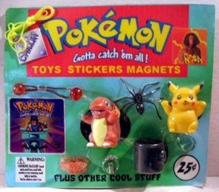 Pokemon Gumball Toy Charm Vending Machine Card #180