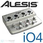 Alesis iO4 24 Bit USB Computer Audio Recording Interface FREE NEXT DAY 