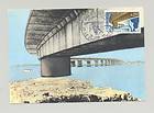 France 1966 Bridges Maps 1v Maximum Card FDC