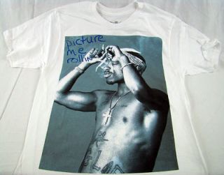 Mens Tupac Shakur Makaveli Old School Rap Hip Hop T Shirts Any Size S 