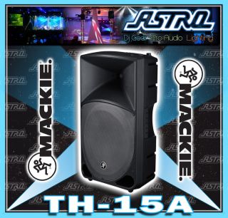 Mackie TH 15A Active Powered 15 PA Speaker Monitor DJ Portable System 