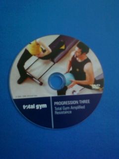 Progression Three Total Gym Amplified Resistance DVD FREE S/H