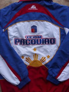 MANNY PACMAN PACQUIAO Philippine Boxing SEWN JACKET XL
