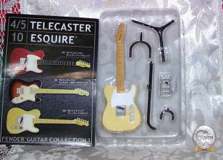   BARBIE SIZE FENDER TELECASTER ESQUIRE ELECTRIC GUITAR STAND 5 INCHES