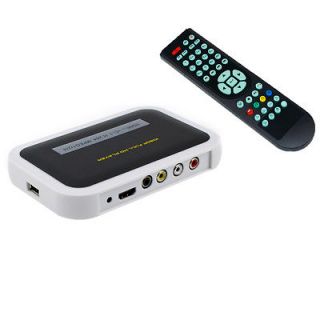 Video and Audio1080P Media Player w/ SD/USB Host/HDMI/AV/Coaxial SPDIF 