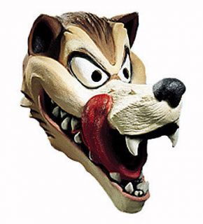 Deluxe Big Bad Wolf Mask   Scary Animal Masks