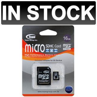   16GB MICRO SDHC SD HC CLASS 4 MEMORY CARD & ADAPTER For MOBILE PHONES