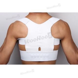 Magnetic Therapy Posture Corrector Support Belt Brace Pain Relief
