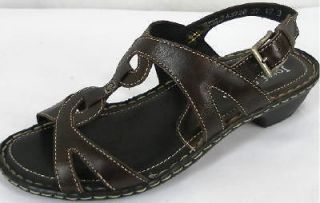NEW Joseph Seibel Brown Erica Gladiator Sandals 37 US 6 6.5 Shoes