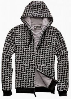 DC SHOES MEN’s Winter FULL ZIP Jacket/Hoodie   BLACK Size L