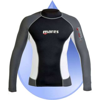 Mares Mens Thermo Guard Thermal RASH VEST   LONG Sleeves   Scuba Dive 