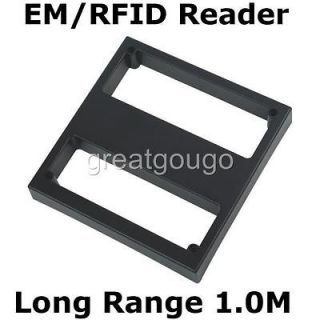 Waterproof Long Range Proximity EM RFID Card Reader 125KHZ WG26 1.0M