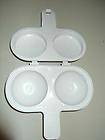 Nordic Ware Microwave 2 Cup Egg Poacher  Preowned 