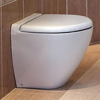   Reserva Egg Curved Back To Wall WC Pan & Seat   Soft Close Option