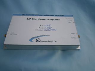 76 GHZ +30 Watts Power Amplifier, EME, microwave transverter, ATV 