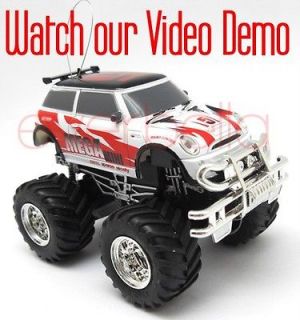   MONSTER 140 scale RC (Wireless Remote Control) 4 x 4 Truck / Black