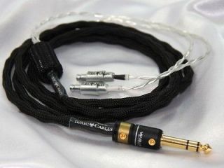 Sennheiser HD800 6ft Silver SPC cable with choice of a variety of 