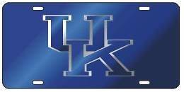 University of Kentucky Wildcats Mirrored License Plate Tag 20113