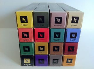 NEW NESPRESSO COFFEE CAPSULES. MIX OR MATCH SLEEVES. YOU CHOOSE 