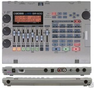 BOSS BR 600 8 TRACK DIGITAL RECORDING STUDIO & POWER SUPPLY 800 900