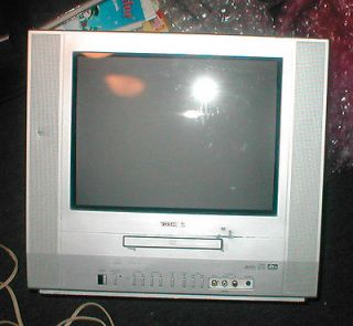TOSHIBA ,14 in Color TV Combo/ DVD player , CRTs, Pick  up LONG 