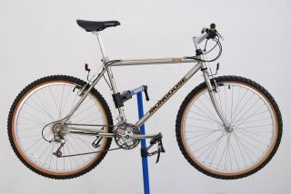 NEW 1995 Mongoose Alta mountain bike 18.5 Nickel Bicycle Shimano 