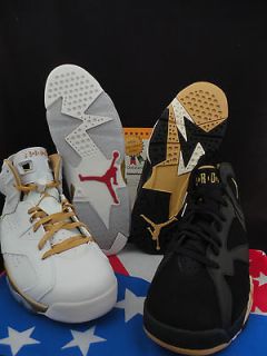 Nike Air Jordan Golden Moment Pack, Size 12, Olympics, Gold, Retro 6 