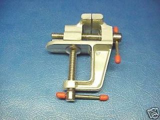 ALUMINUM Mini Clamp On Bench Vise Jewelers Hobby CRAFTS METAL 
