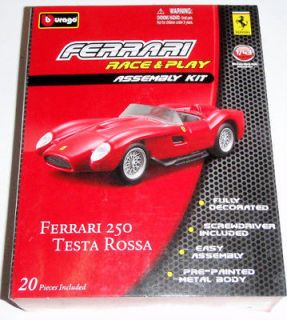 Bburago Diecast Model Kit   Ferrari Testa Rossa Car   143 Scale 