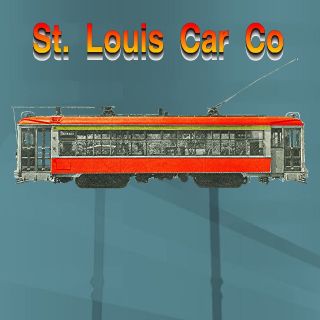 MODEL RAILROAD O GAUGE BRILL St. Louis Car TROLLEY NOTES & FULL 
