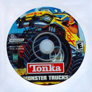 Tonka Monster Trucks from Infogrames ages 4 and up for Windows 98 95 