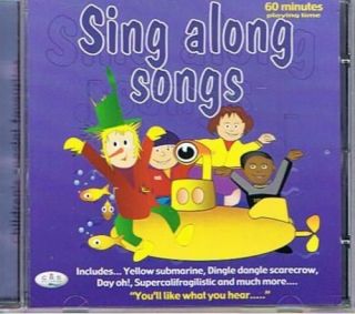 Childrens Sing Along Songs CD 23 Tracks NEW