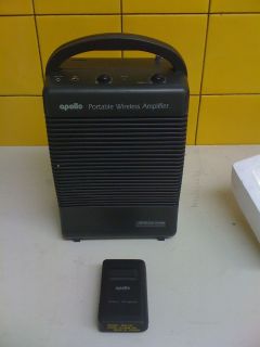  5000 Portable Cordless PA System WIRLESS AMPLIFIER W/ Mic Transmitter