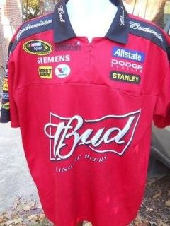   BUDWEISER/Gillett Evernham Motorsports race used pit crew shirt   XL