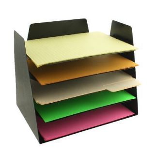 Tier Steel Desk Tray File Organizer Buddy Products Mirage Letter 