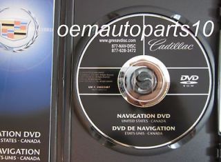  2009 2010 Cadillac Escalade Navigation Disk DVD Map Released © 9/2007