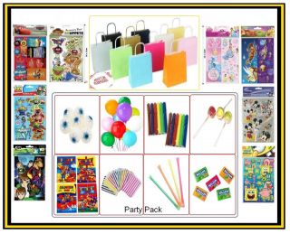 BOYS & GIRLS PRE FILLED THEMED PARTY BAGS   BUILD YOUR BAG   LUXURY 