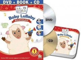 BABY EINSTEIN: BABY LULLABY DISCOVERY KIT [DVD [REGION 1]   NEW DVD 
